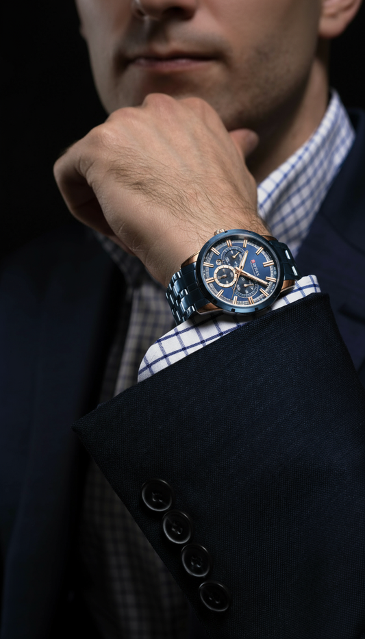 Reloj hombre cronógrafo casual/elegante - Curren 8355