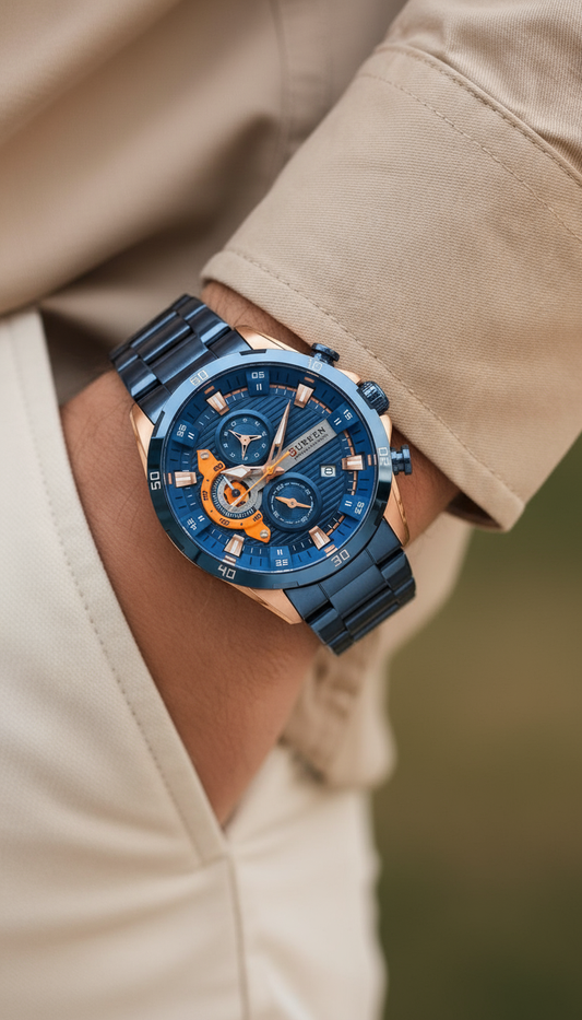 Reloj hombre elegante y casual - Curren 8402
