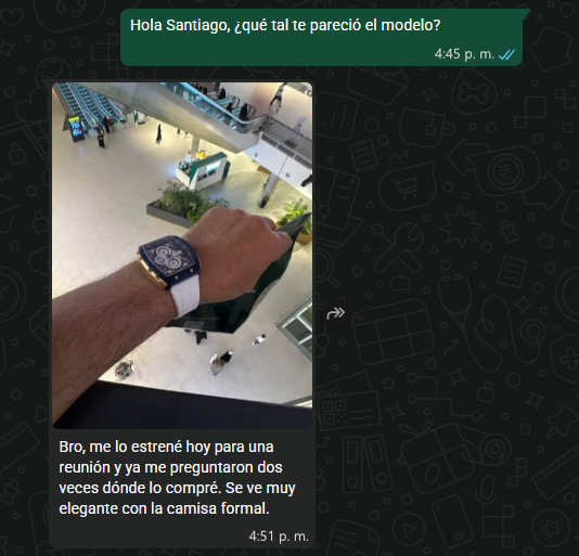 Reloj hombre deportivo de lujo - Curren 8442