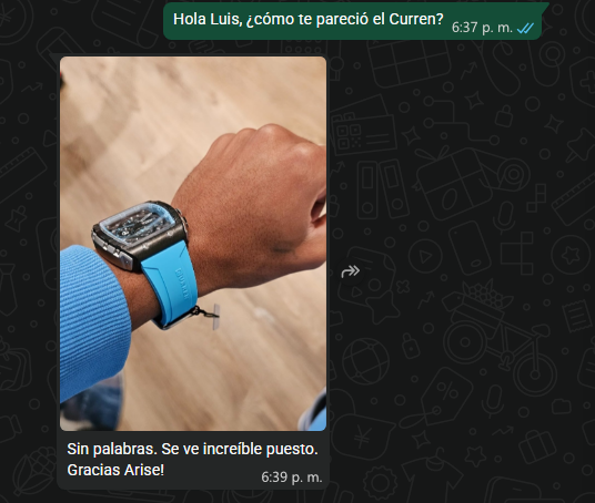 Reloj hombre deportivo de lujo - Curren 8442