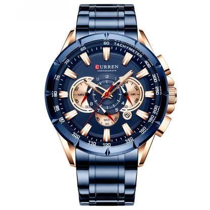 Reloj hombre lujo casual - Curren 8363