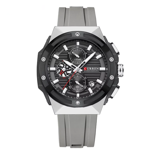 Reloj hombre cronógrafo deportivo y de moda - Curren 8462