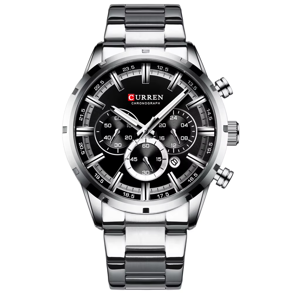 Reloj hombre cronógrafo casual/elegante - Curren 8355