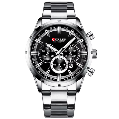 Reloj hombre cronógrafo casual/elegante - Curren 8355