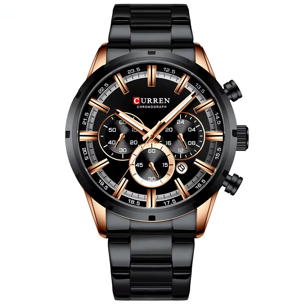 Reloj hombre cronógrafo casual/elegante - Curren 8355