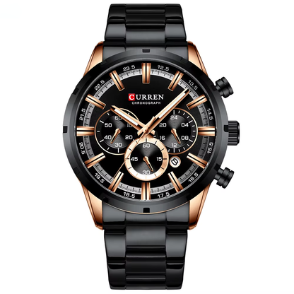 Reloj hombre cronógrafo casual/elegante - Curren 8355