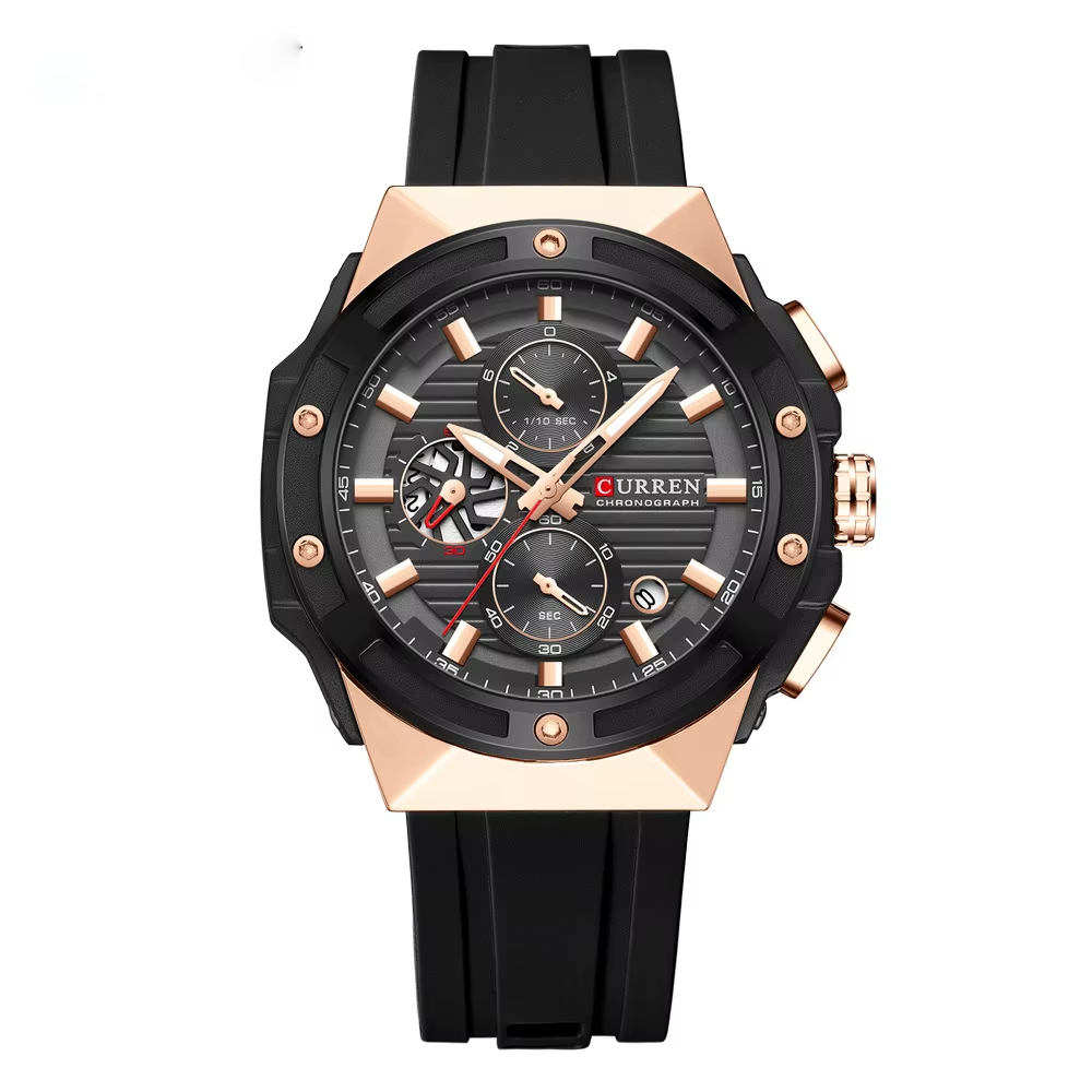 Reloj hombre cronógrafo deportivo y de moda - Curren 8462