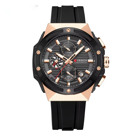 Reloj hombre cronógrafo deportivo y de moda - Curren 8462