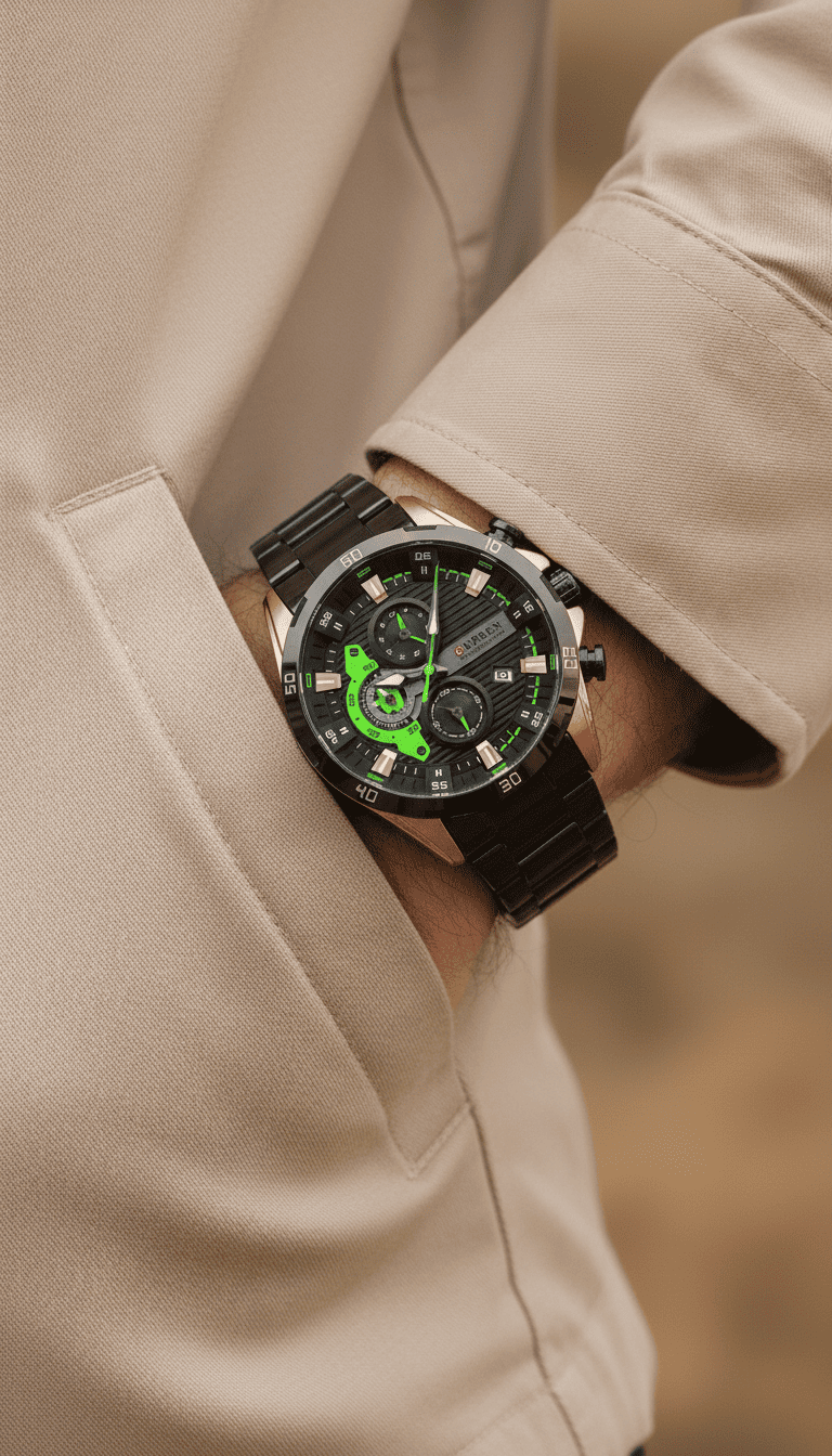 Reloj hombre elegante y casual - Curren 8402