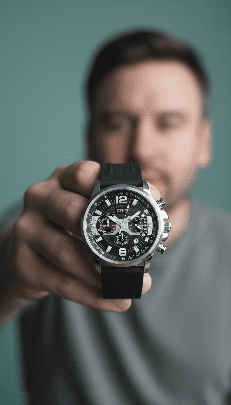 Reloj hombre deportivo casual - OFNS 1304
