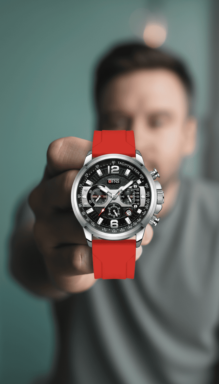 Reloj hombre deportivo casual - OFNS 1304
