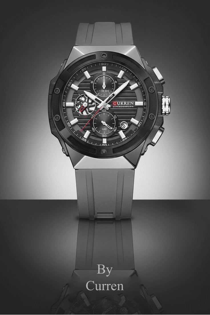 Reloj hombre cronógrafo deportivo y de moda - Curren 8462