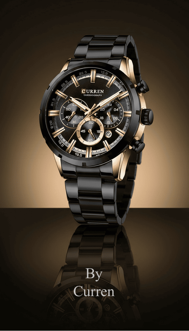 Reloj hombre cronógrafo casual/elegante - Curren 8355
