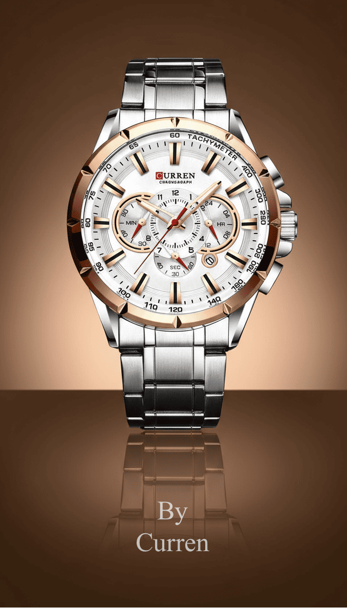 Reloj hombre lujo casual - Curren 8363