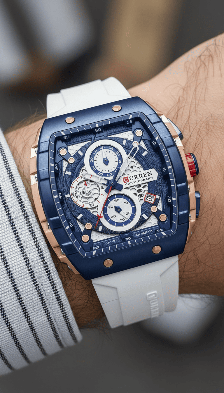 Reloj hombre deportivo de lujo - Curren 8442