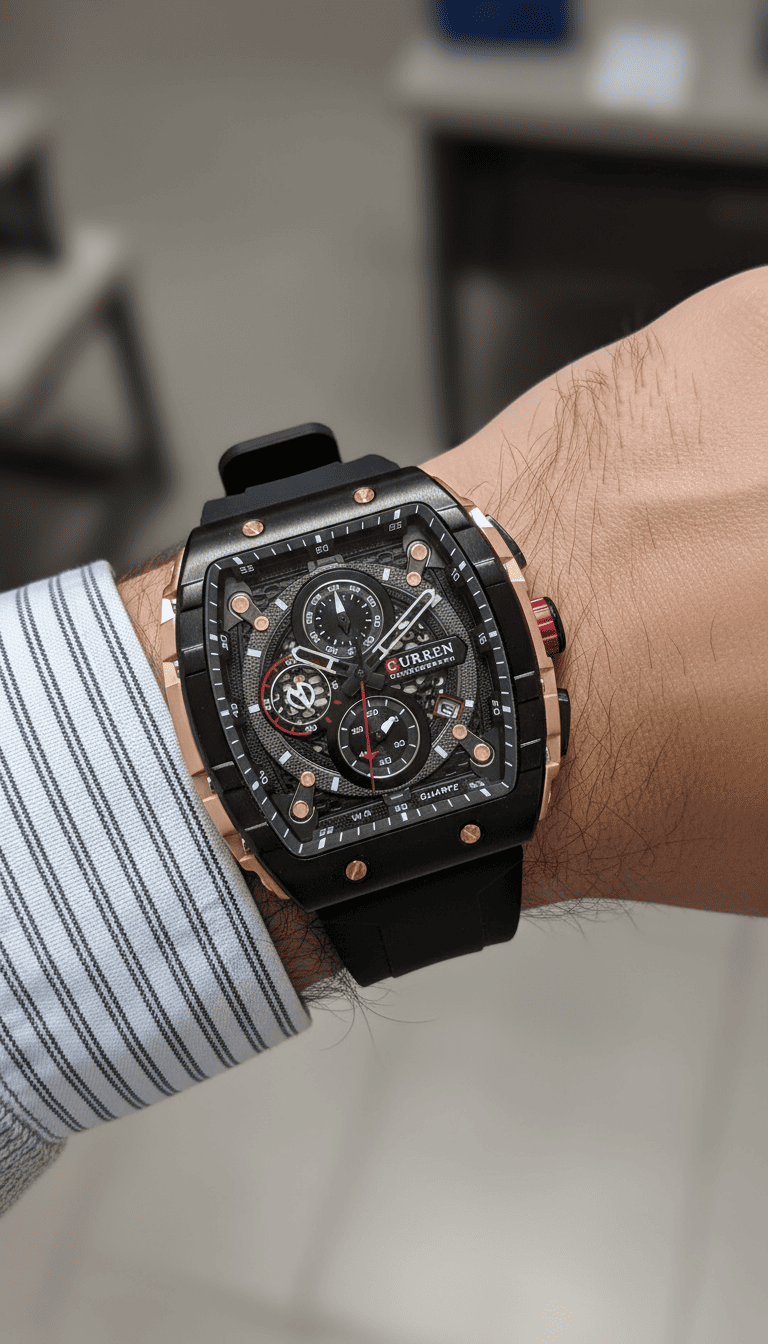 Reloj hombre deportivo de lujo - Curren 8442