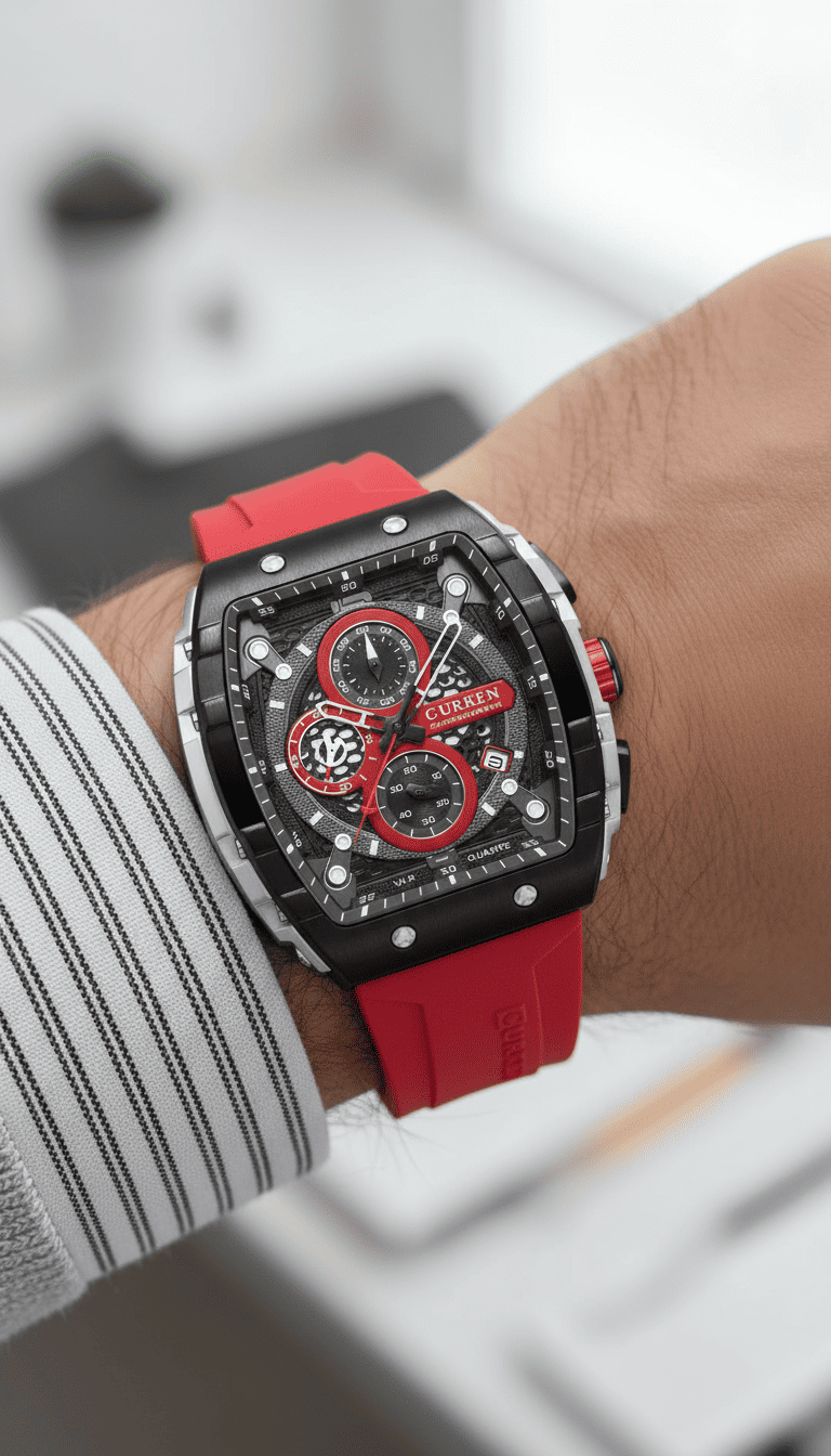 Reloj hombre deportivo de lujo - Curren 8442
