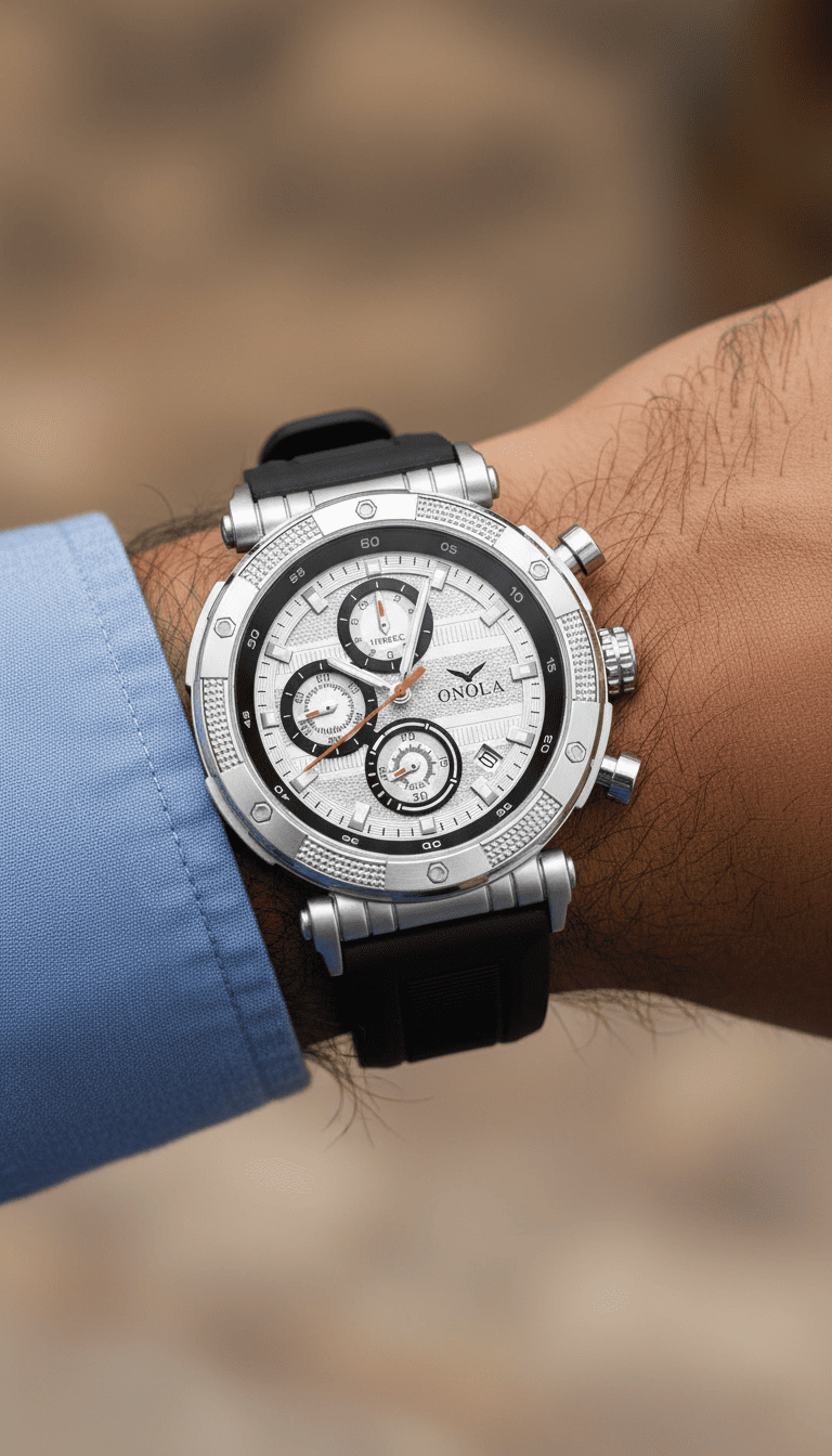 Reloj deportivo multifuncional de cuarzo - Onola 6859
