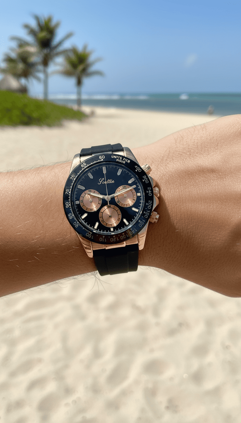 Reloj unisex clásico acero - Scottie 3055