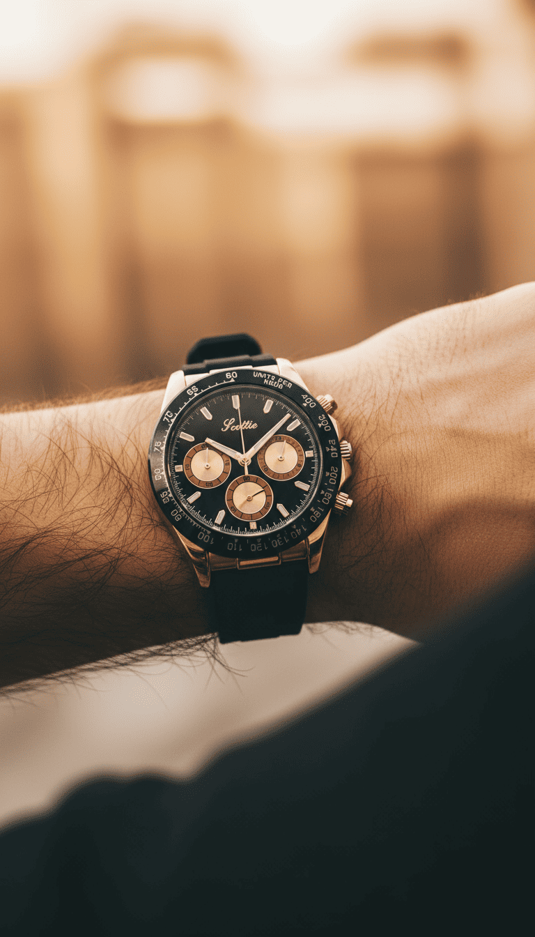 Reloj unisex clásico acero - Scottie 3055